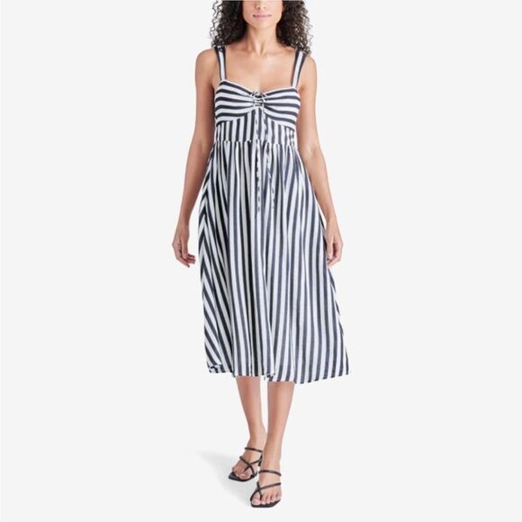 Steve Madden DEYVANI DRESS BLACK MULTI - Picture 1 of 12
